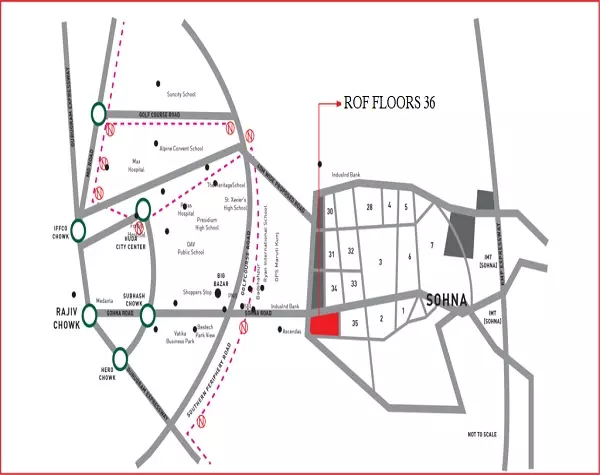 4S Aster Avenue Location Map